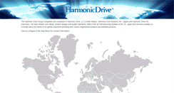 Desktop Screenshot of harmonicdrive.com