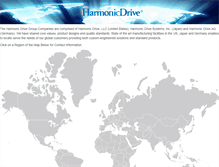Tablet Screenshot of harmonicdrive.com